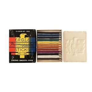 Eagle Prismapastel Sticks No. 2952 Vintage Rare 12-Color set Complete and Unused